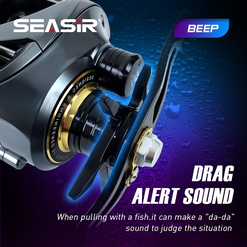 بكرة صيد الطعم SEASIR Cast-X 7 - مراجعة Abu Garcia Reel Max وسعره