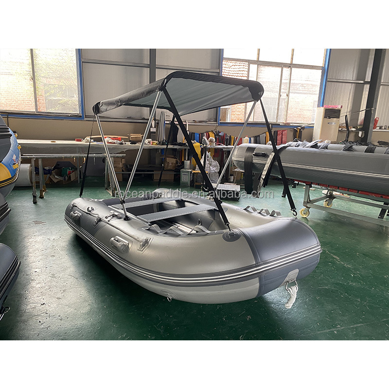قارب صيد قابل للنفخ محمول بقاع - مراجعة Fishing Boat Aluminum وسعره