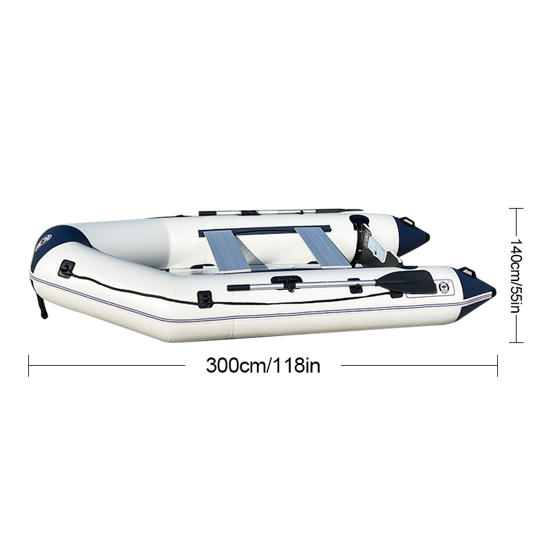5 أشخاص 3M PVC نفخ الاعتداء قو - مراجعة Fishing Boat Aluminum وسعره